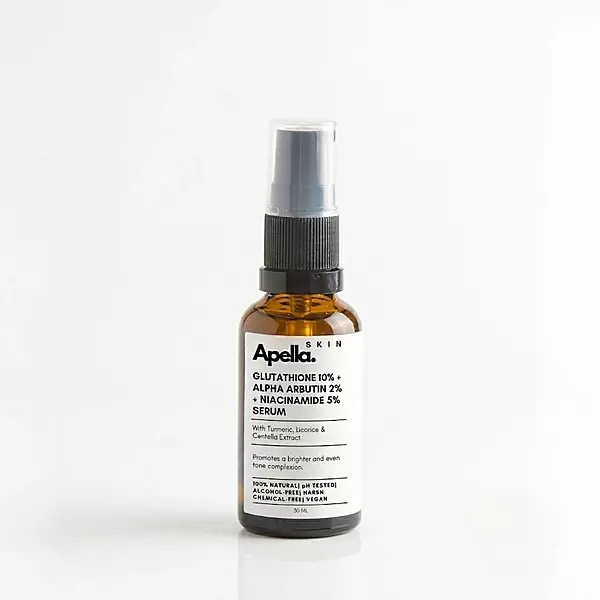 Glutathione 10% + Alpha Arbutin 2% + Niacinamide 5% Brightening Serum with Turmeric