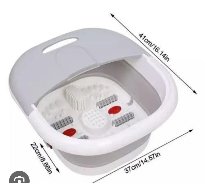 FOLDABLE FOOT BATH BOWL PEDICURE BOWL