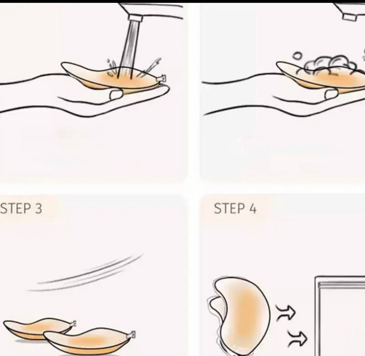 INVISIBLE DETACHABLE SILICONE STRAPLESS BRA