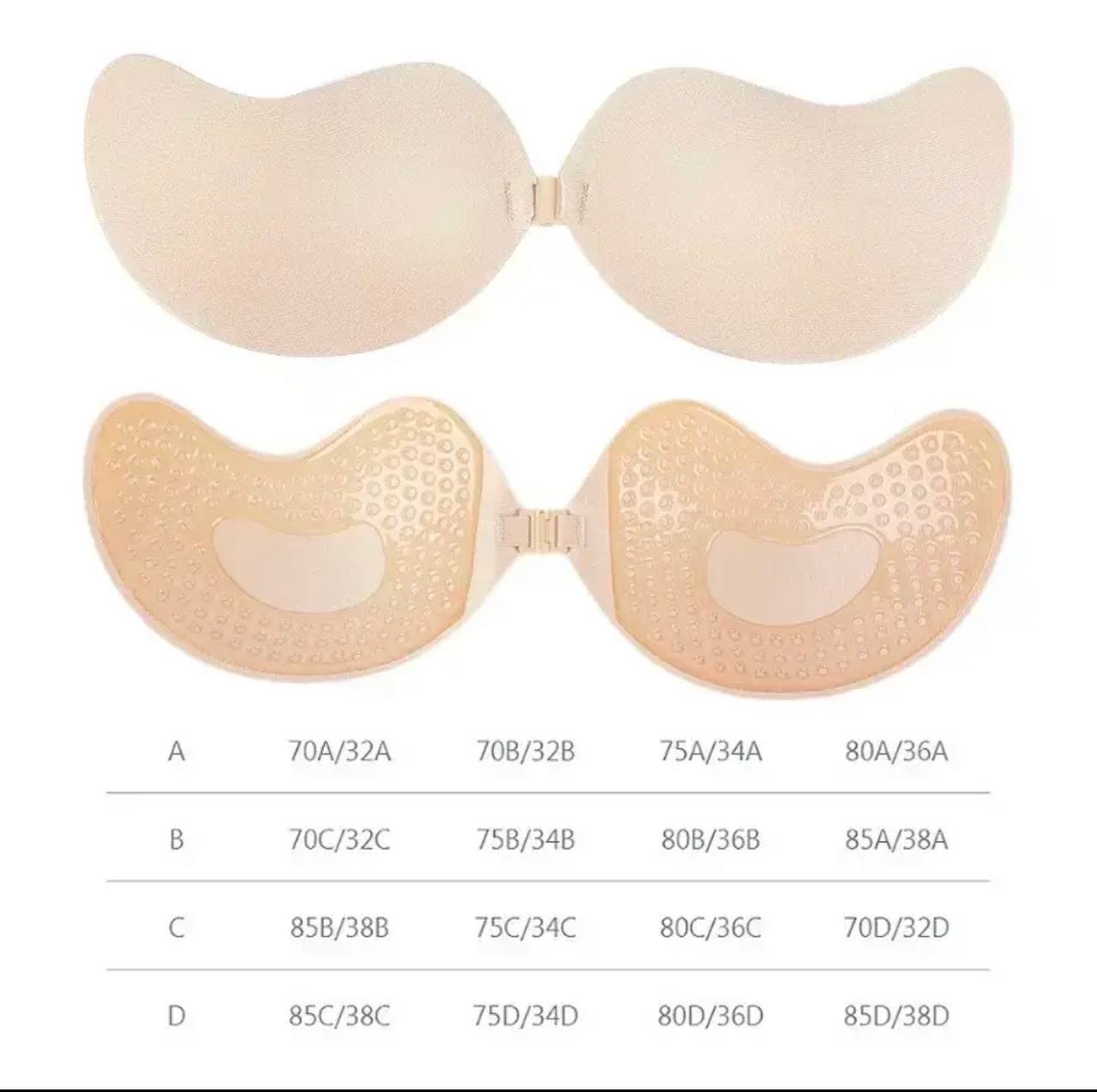 INVISIBLE DETACHABLE SILICONE STRAPLESS BRA