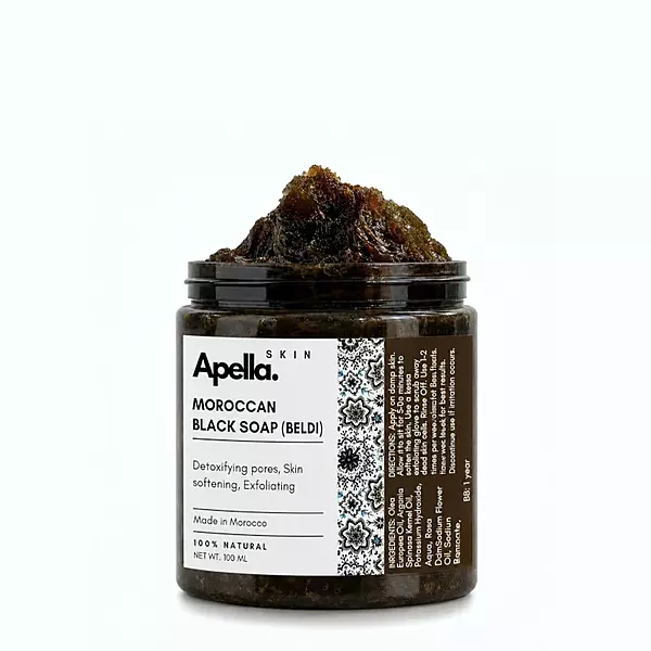 Moroccan Black Soap (Beldi) Pure