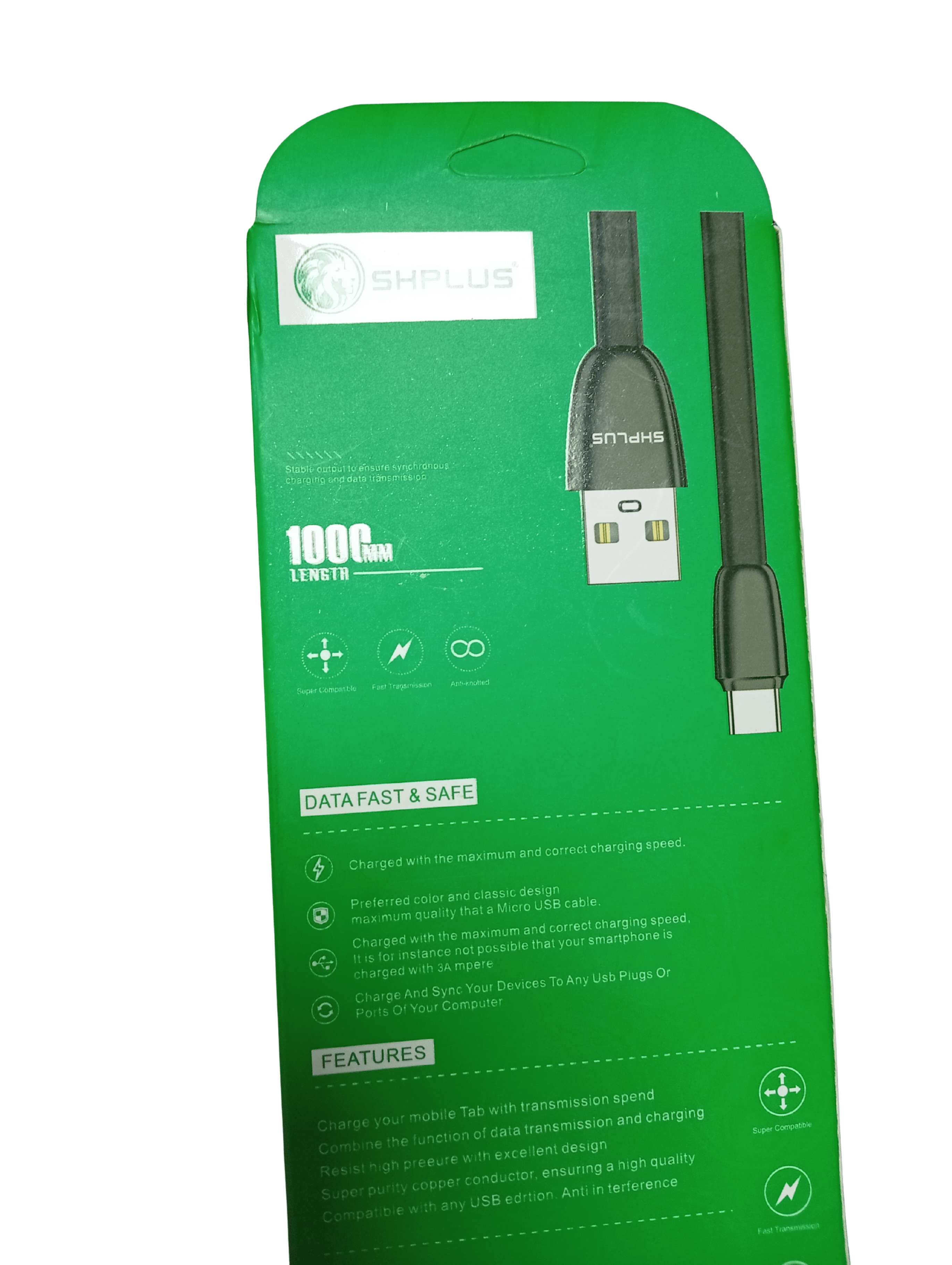 SHPLUS SH-B401 Charging & Data Cable