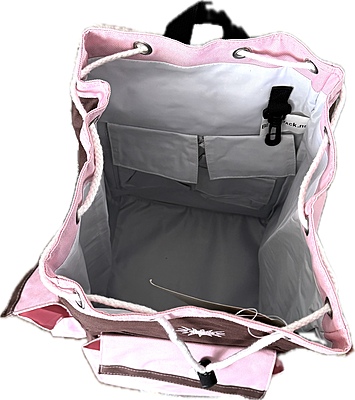 BeachPack-Mini-Brown/Pink-Custom BeachPack-Mini-Brown/Pink-Custom