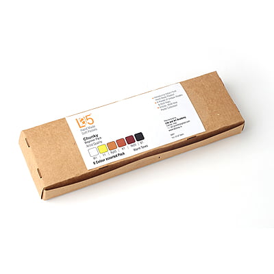 La5 Hand Made Soft Pastel Chunky Set