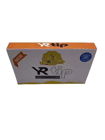 R Tip Beige 6PCS Shisha Mouthpiece Original - Hachi Tobacco Dubai UAE
