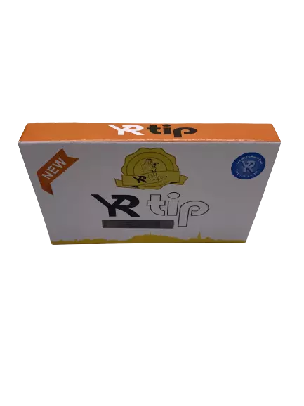 R Tip Beige 6PCS Shisha Mouthpiece Original - Hachi Tobacco Dubai UAE