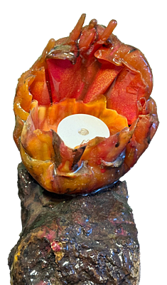 Lava Tealight Holder