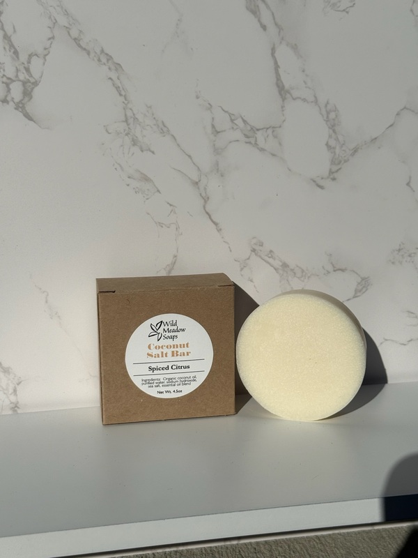 Wild Meadow Coconut Salt Bar Wild Meadow Coconut Salt Bar