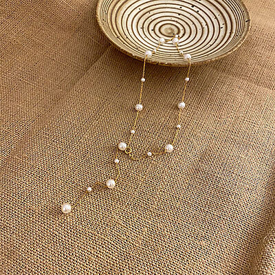 Pearls Y Necklace