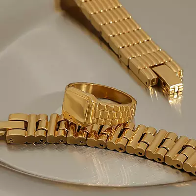 Watch Band Ring
