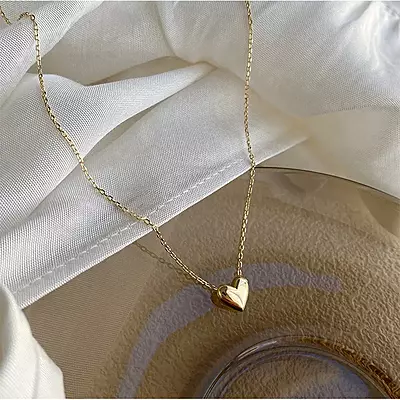Golden Heart Necklace