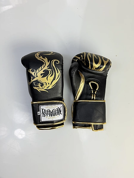 Guante Morales Negro/Dorado 10oz