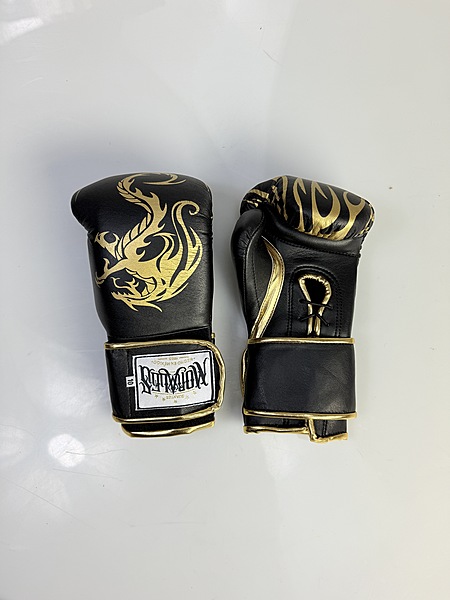 Guante Morales Negro/Dorado 10oz