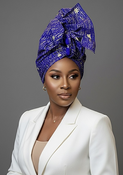 ZION African Print Headwrap