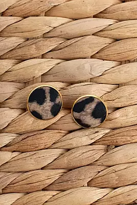 Animal Print Earrings