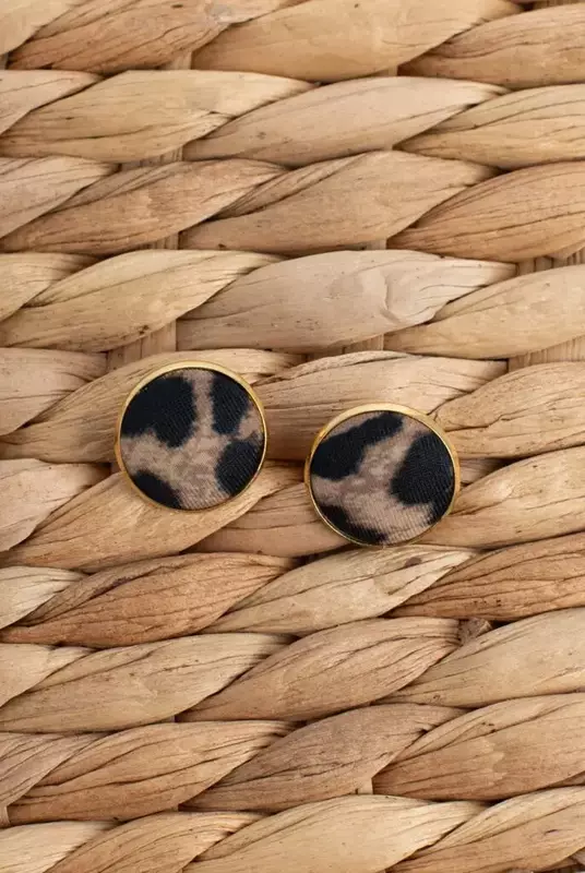 Animal Print Earrings