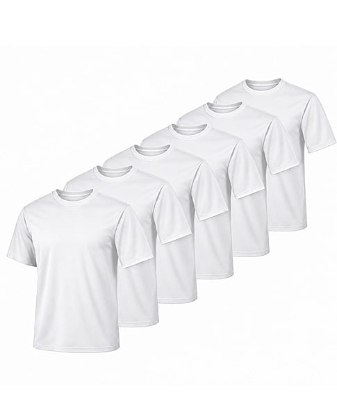 Merok 100% Cotton T-shirts-6 Pack Merok 100% Cotton T-shirts-6 Pack