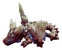 Celestial Behemoth: Glistening Fantasy Resin Dragon Celestial Behemoth: Glistening Fantasy Resin Dragon