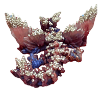 Celestial Behemoth: Glistening Fantasy Resin Dragon Celestial Behemoth: Glistening Fantasy Resin Dragon