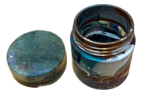Colour Mash Stash/Trinket Jar with Screw-on Lid