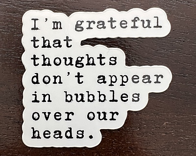 Sticker Thought Bubbles Sticker Thought Bubbles