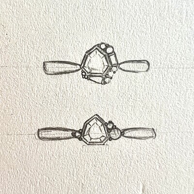 One of a Kind Bright Yellow Sapphire and Diamond Ring