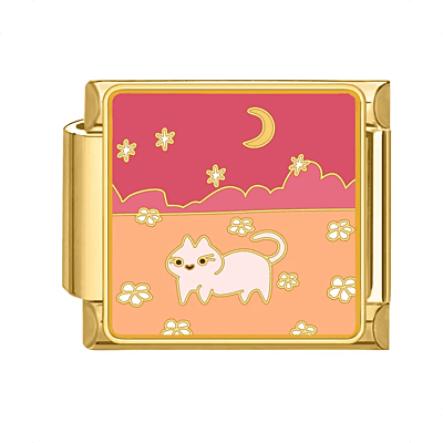Golden White Cat