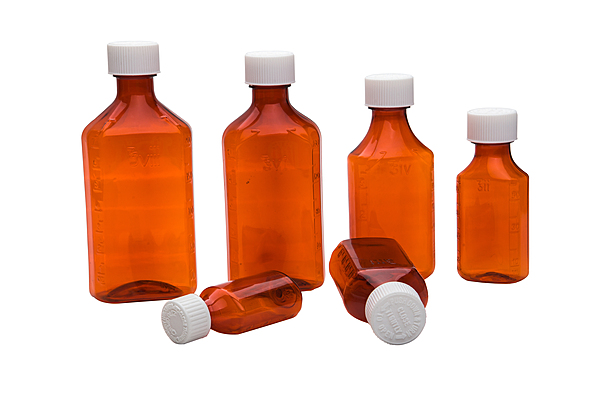 Liquid Oval Bottles