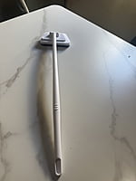 Brosse à long manche amovible