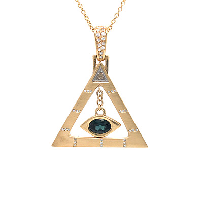 'The Divine Gaze' Necklace