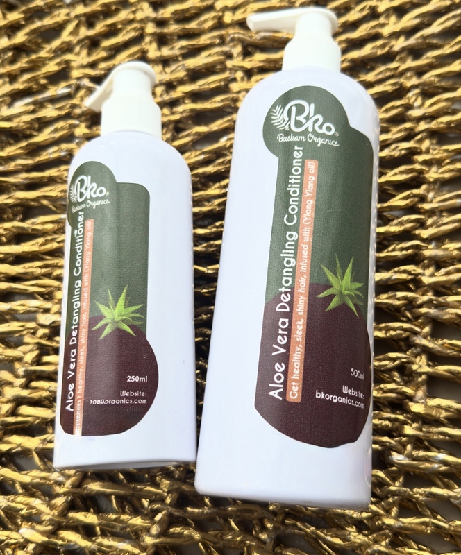 Buskam Organics Aloe Vera Detangling Conditioner