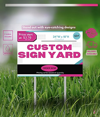 Yard Signs (18”x24”)