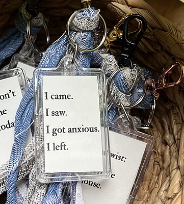 Keychain Anxious