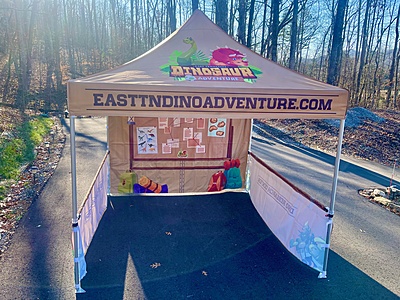 Dino Theme Super Deluxe Tent SetUp Dino Theme Super Deluxe Tent SetUp