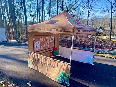 Dino Theme Super Deluxe Tent SetUp Dino Theme Super Deluxe Tent SetUp