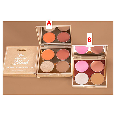 ZIKEL 4 IN 1 BLUSH PALETTE