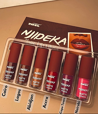 ZIKEL NJIDEKA MATTE LIPGLOSS