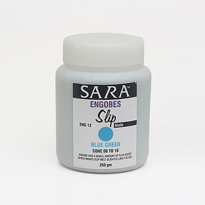 Sara Engobes Matte Blue Green ENG12 Sara Engobes Matte Blue Green ENG12