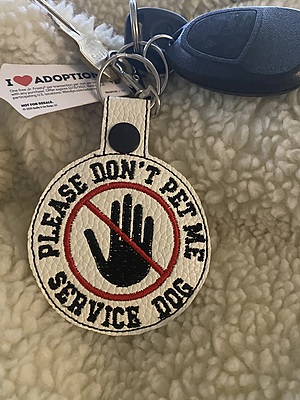 Bundle Dog Poop Bag Holder & Tag for Collar, Service Dog, Poop Bag Dispenser, Dog Lover Gift, Gift, Custom Dog Gift, Dog Waste Bag Holder