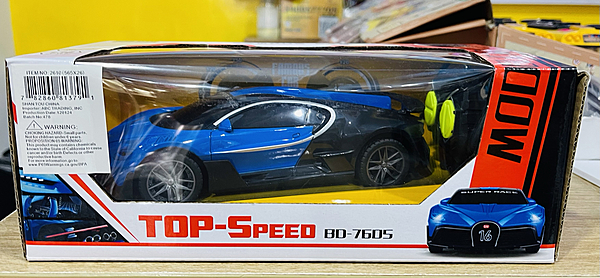 Top-Speed 1:20 Remote Control (RC) Car - Blue