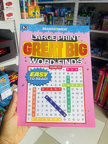 Braintainment Large Print Great Big Word-Finds - Volume 202