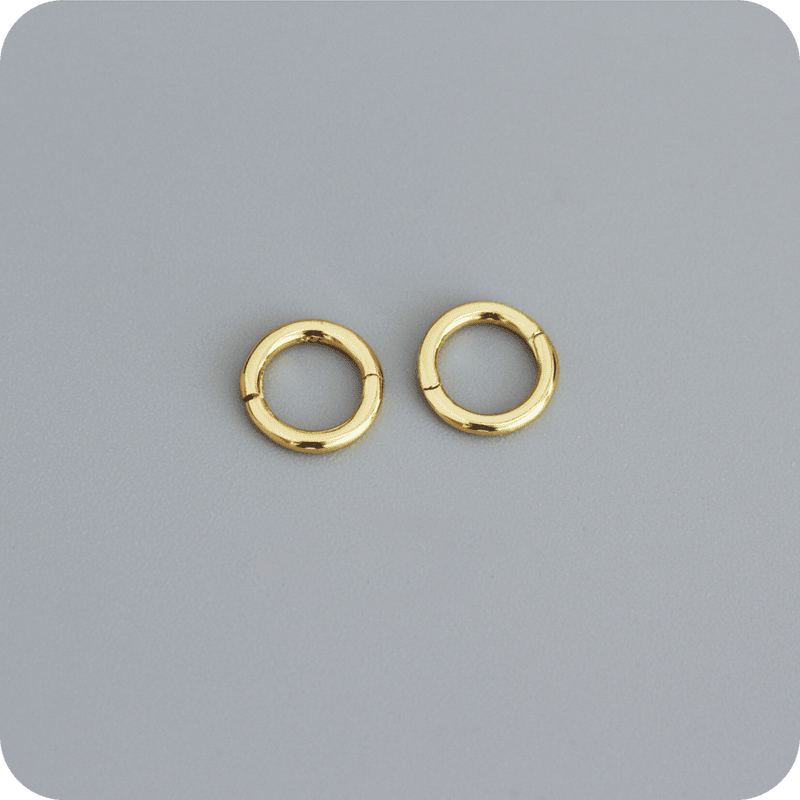 Mini Hoops S925 - 6 mm