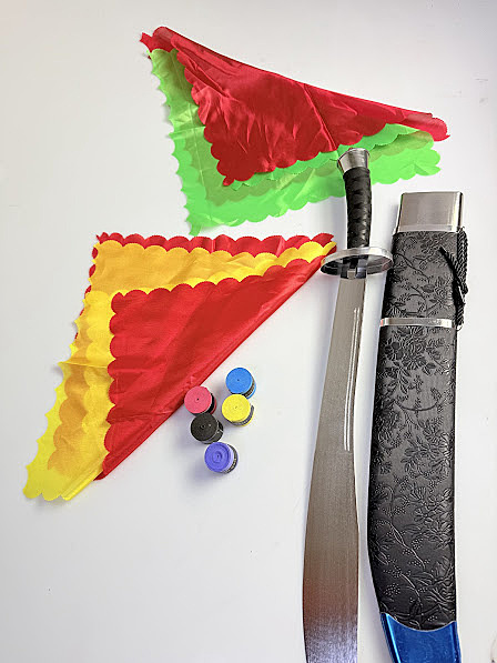 Sable Flexible Con Funda Negra Para Niños