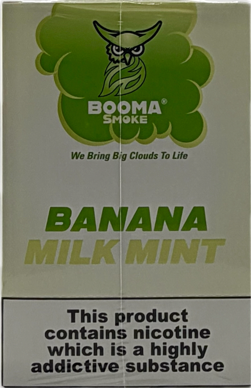 Booma Smoke 25k Banana Milk Mint 10 PACK