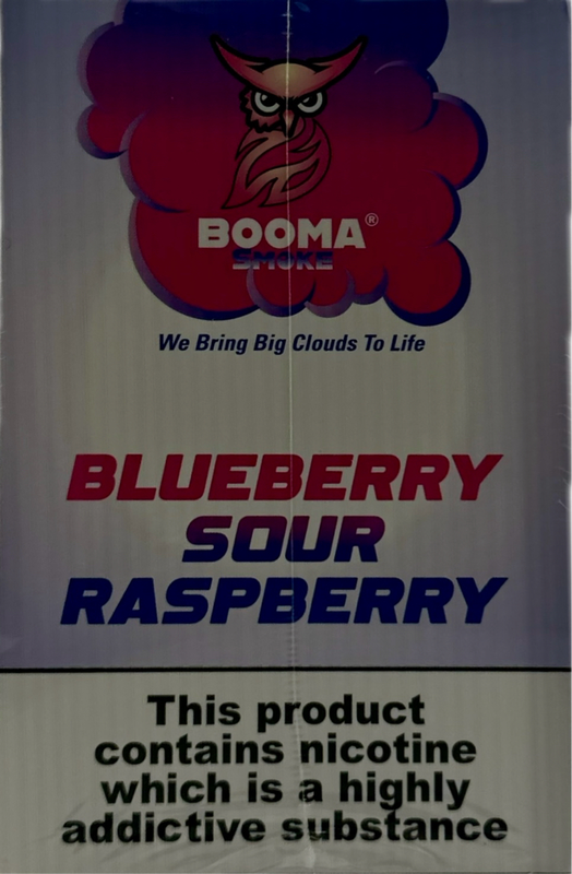 Booma Smoke 25k Blueberry Sour Raspberry 10 PACK