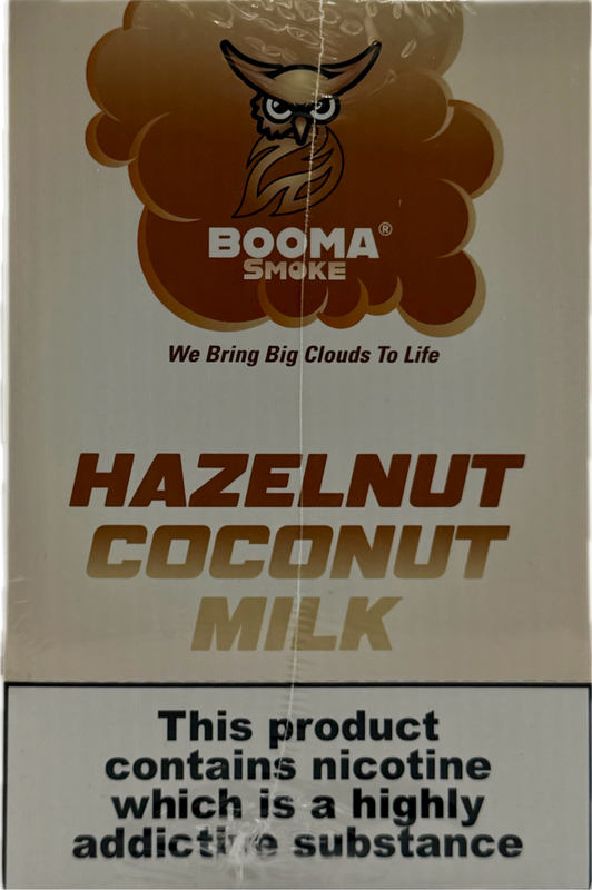 Booma Smoke 25k Hazelnut Coconut Milk 10 PACK