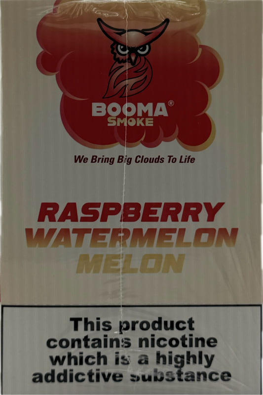 Booma Smoke 25k Raspberry Watermelon Melon 10 PACK