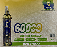 Booma Smoke Plus 60k Blue Banana 5 PACK