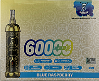 Booma Smoke Plus 60k Blue Raspberry 5 PACK