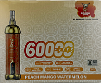 Booma Smoke Plus 60k Peach Mango Watermelon 5 PACK